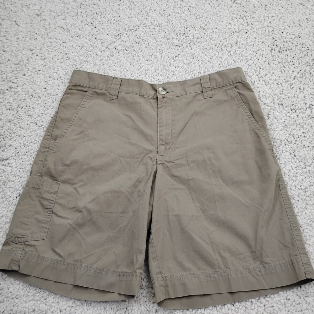 Columbia Shorts Mens 32 Brown Hiking Outdoor Camping Lightweight Chino Preppy A2
